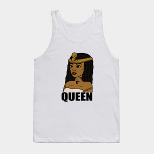 Afro Melanin Queen Black African History Tank Top